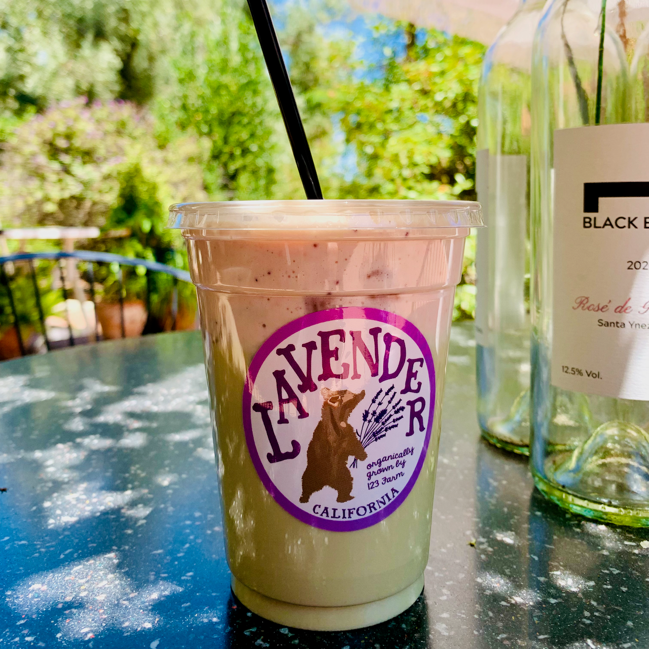 Strawberry Matcha Tea Latte by Wild Orchard