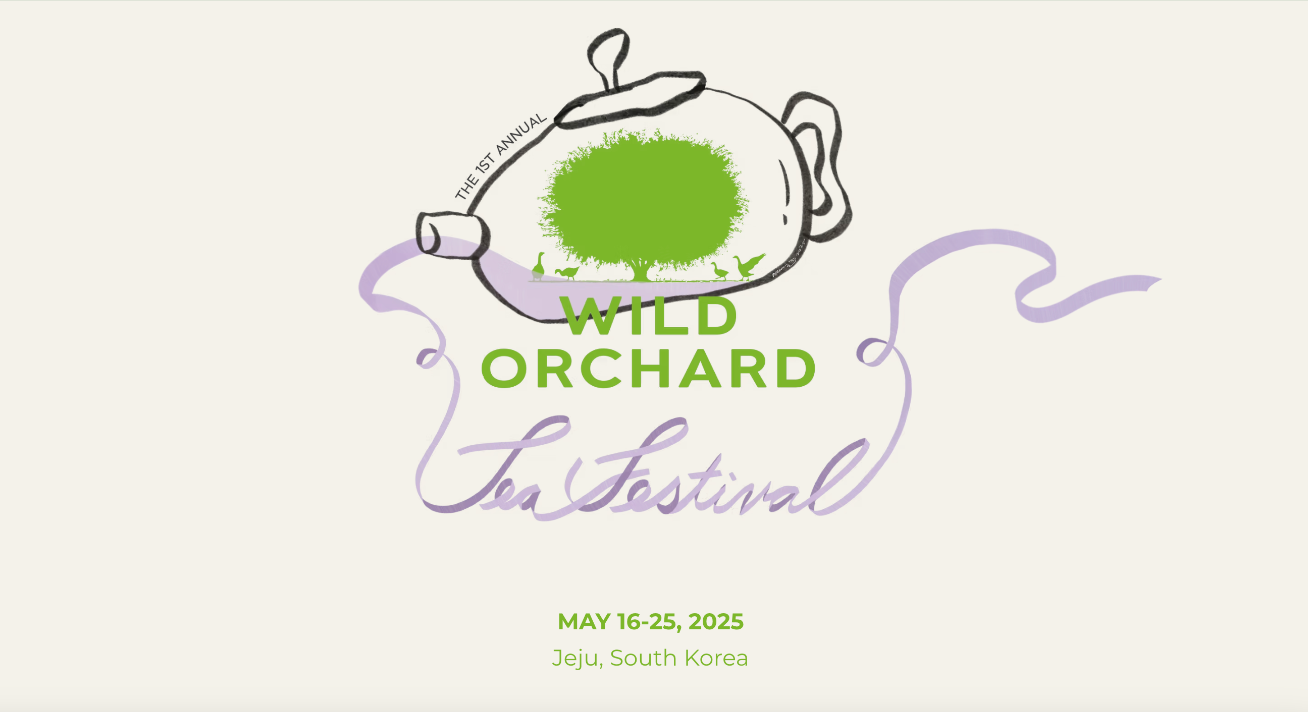 Blog: Wild Orchard Tea Festival 2025: A Celebration Rooted in Nature by Wild Orchard, image of a tea kettle drawing