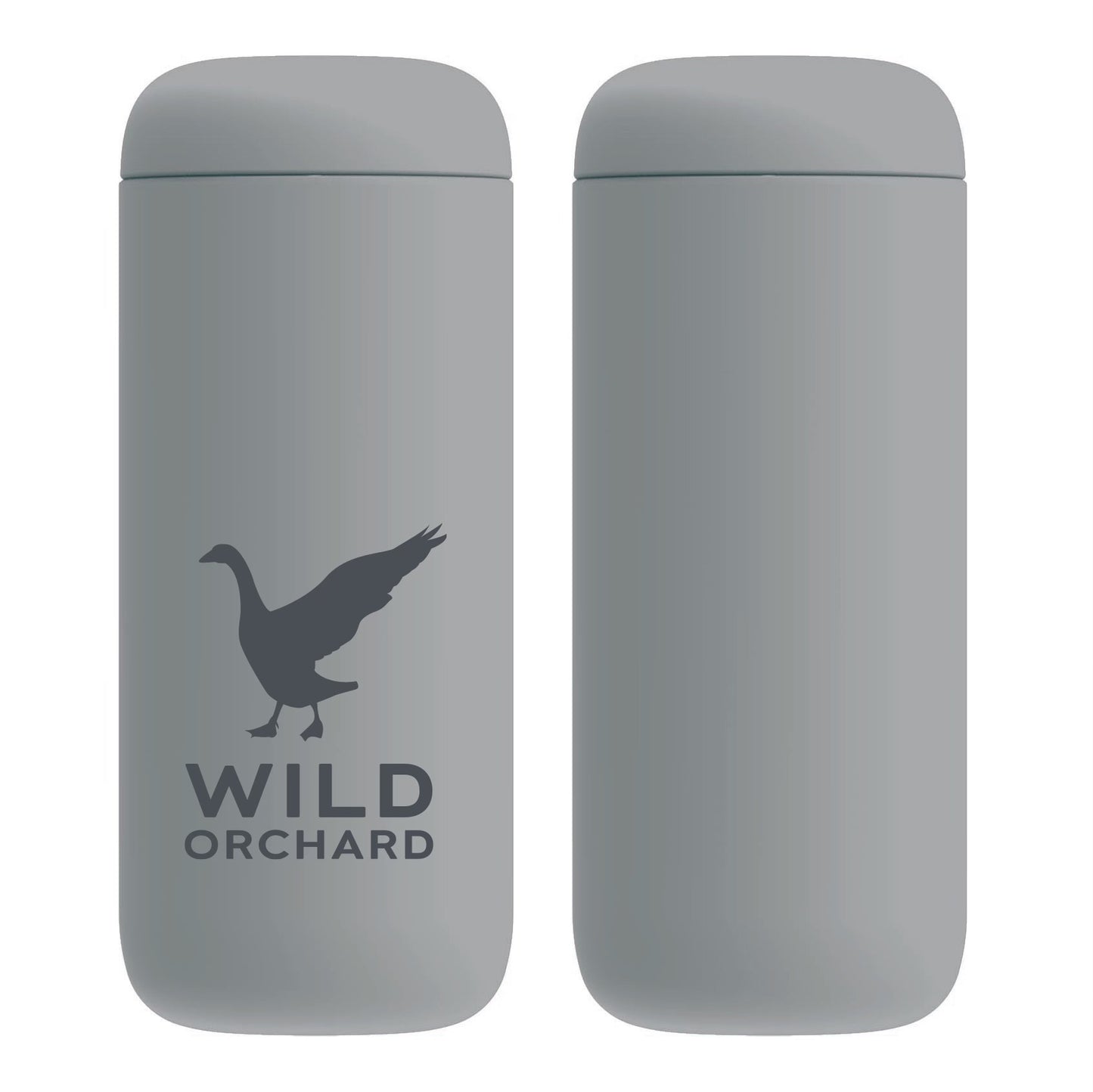 FELLOW Ceramic Coated Thermos in white with Goose design for Wild Orchard Teas