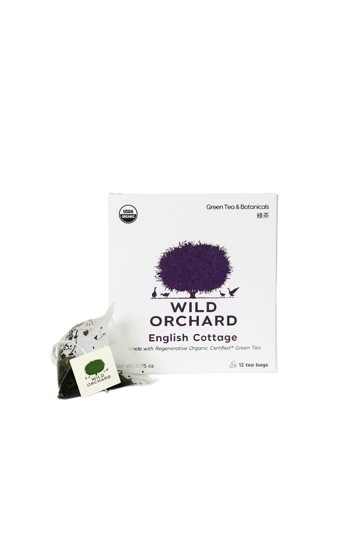 English Cottage - Organic Green Tea Bag