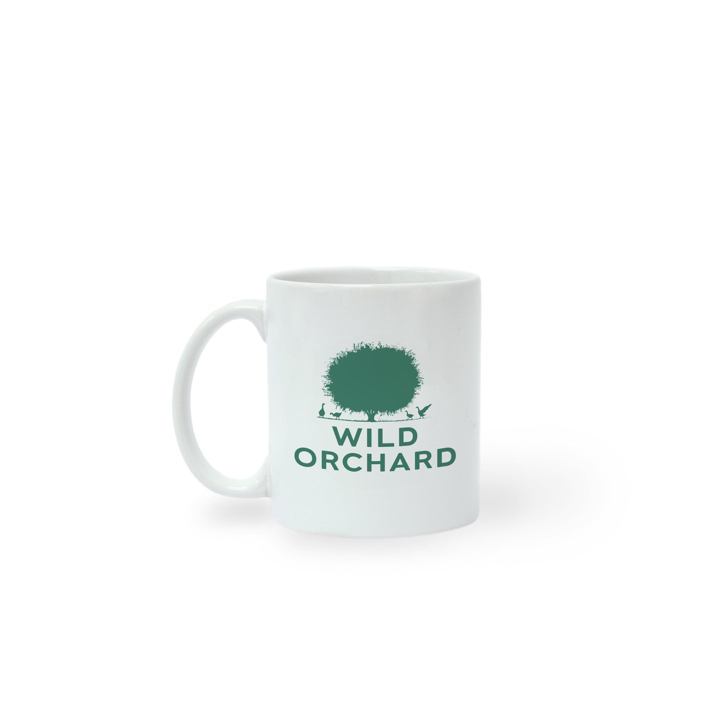Wild Orchard Tea Mugs in Green, image of tea mug
