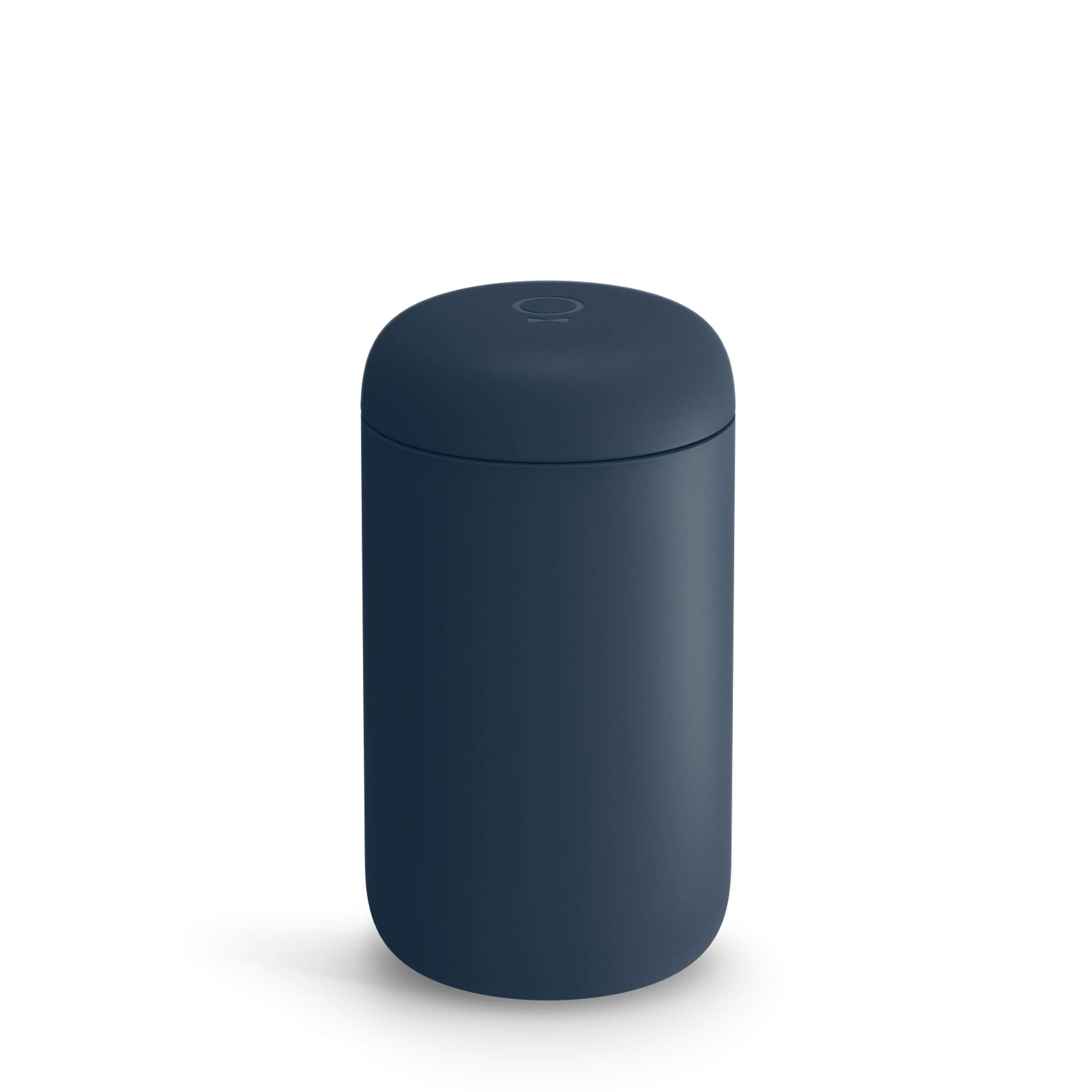 FELLOW Ceramic Coated Thermos / Stone Blue, at Wild Orchard Tea, image of thermos