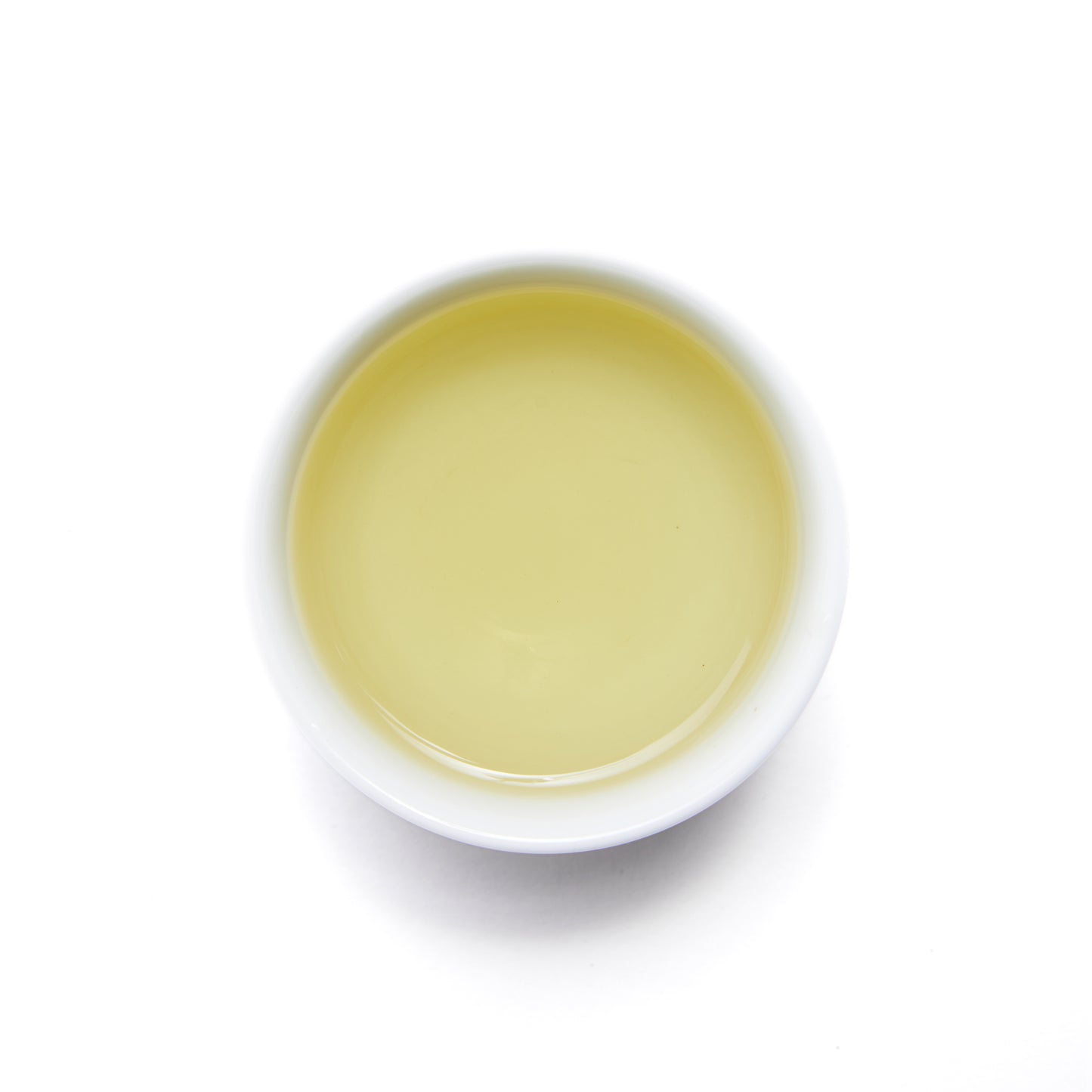 Spring Green Tea - Loose Leaf by Wild Orchard Tea, image of brewed tea in a cup