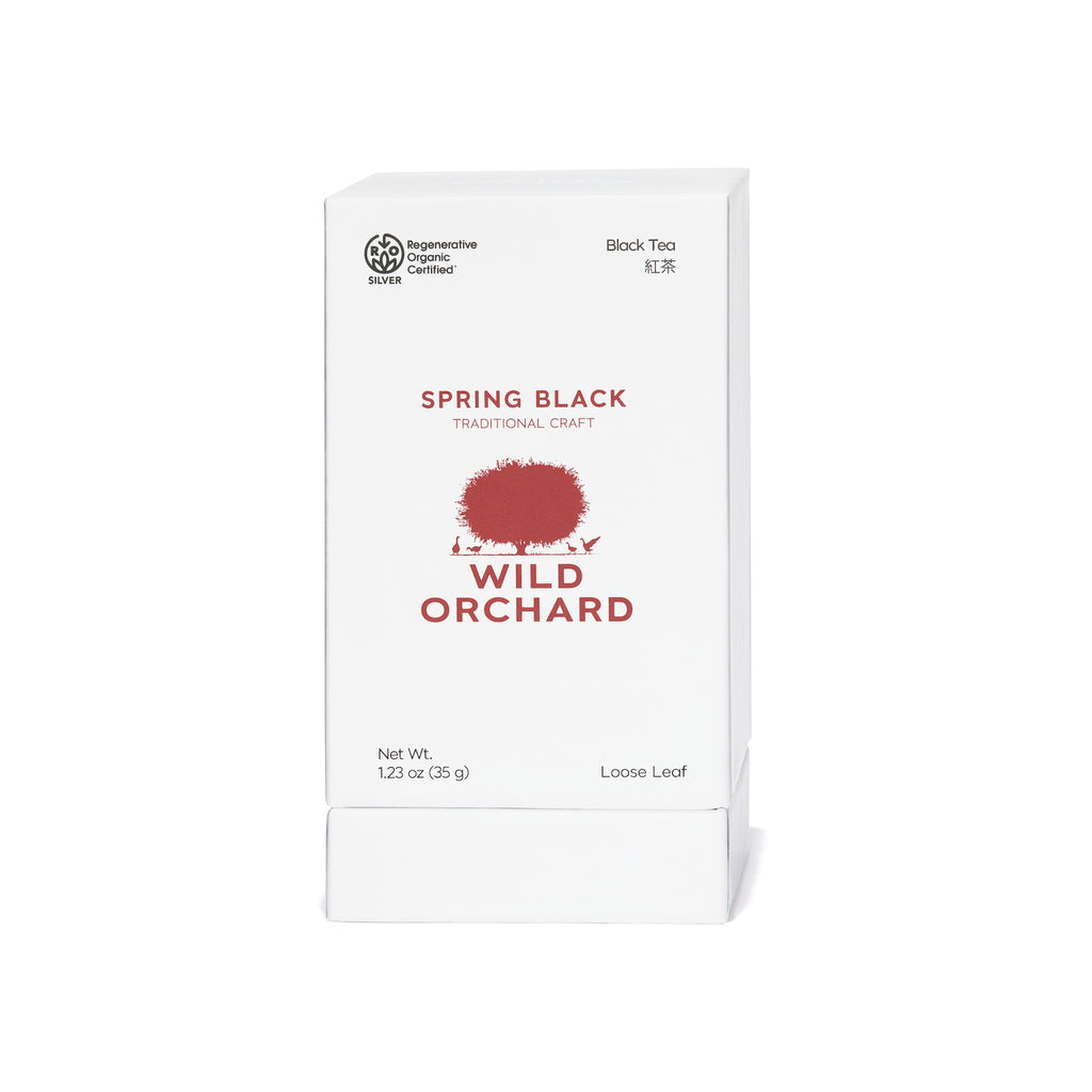 Spring Black Tea - Loose Leaf by Wild Orchard Tea, image of packaging