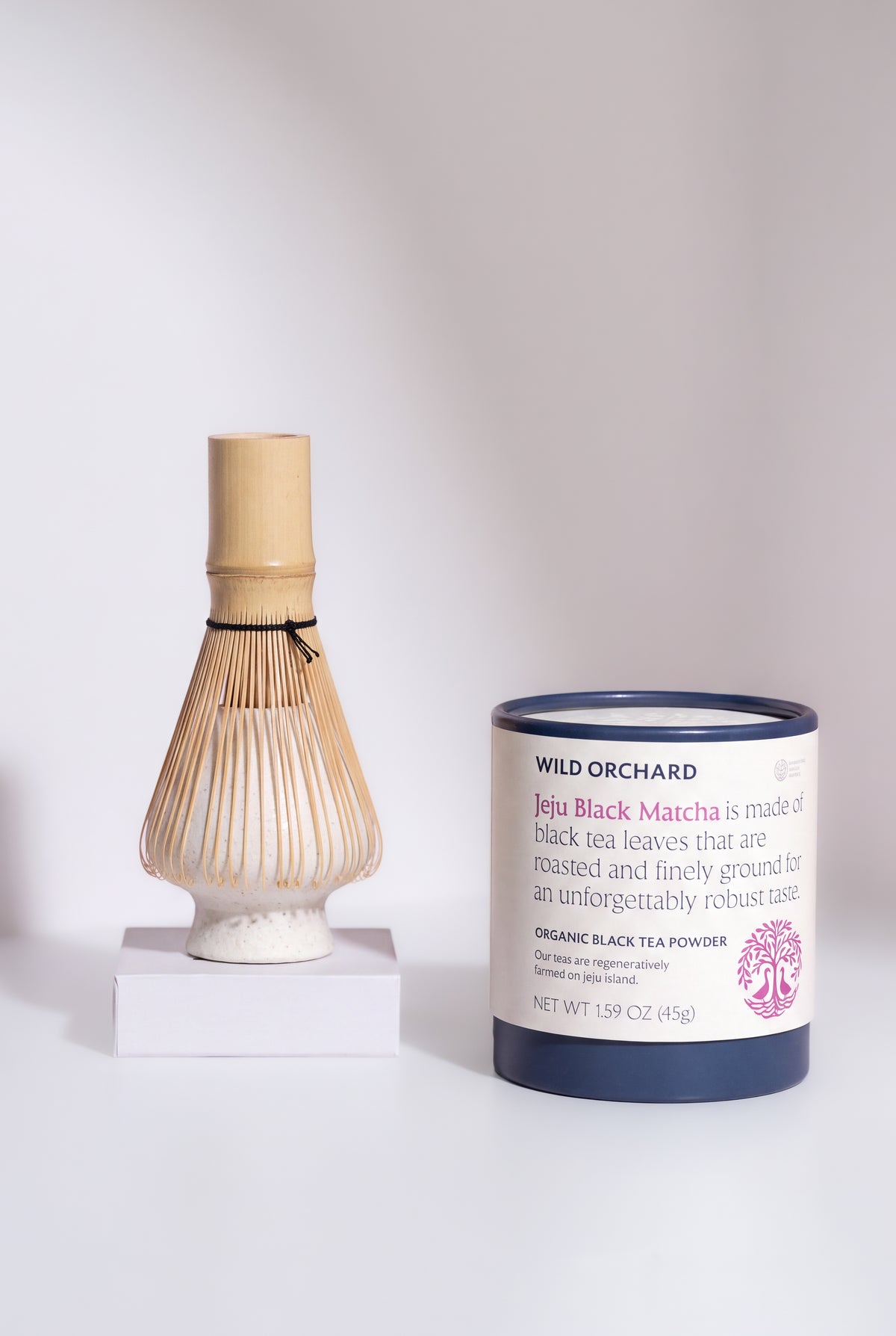 Jeju Black Matcha & Whisk Set