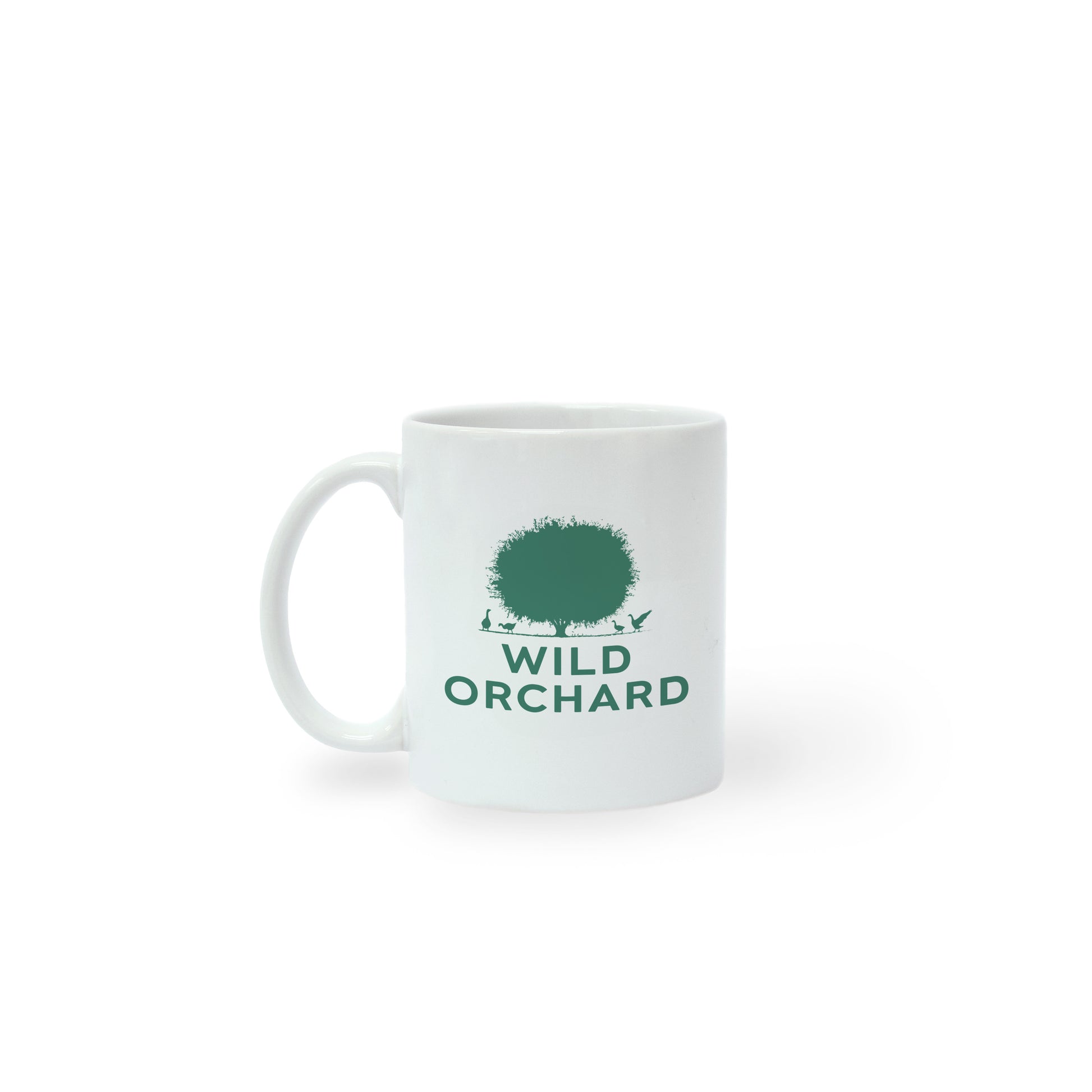 Wild Orchard Tea Mugs in Green, image of tea mug