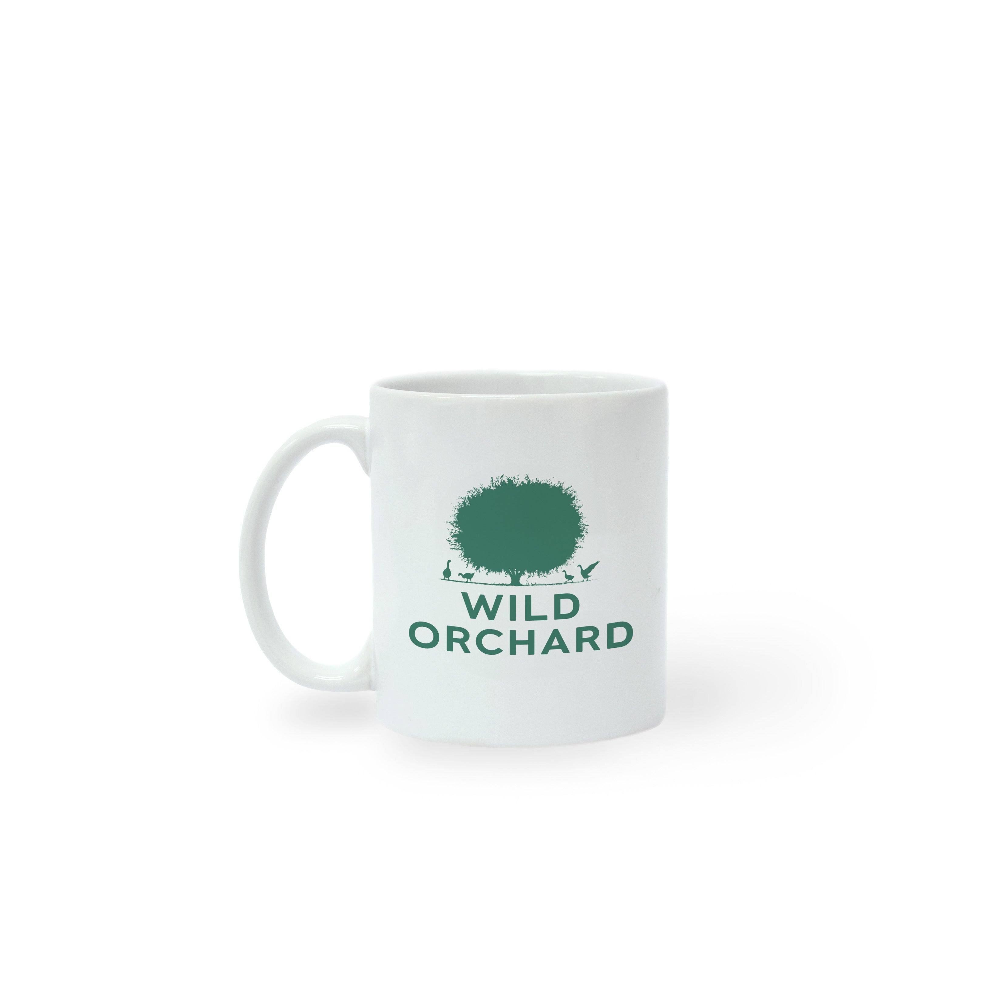 Wild Orchard Tea Mugs in Green, image of tea mug