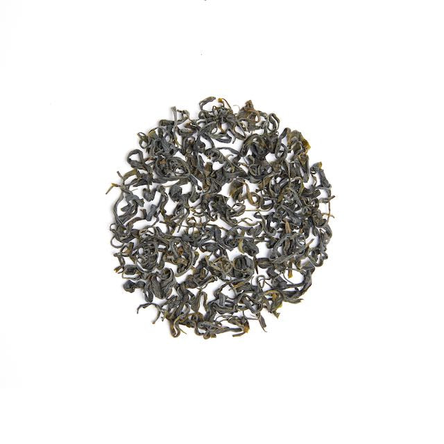 After Rain Green Tea - Loose Leaf by Wild Orchard Tea, image of tea leaves
