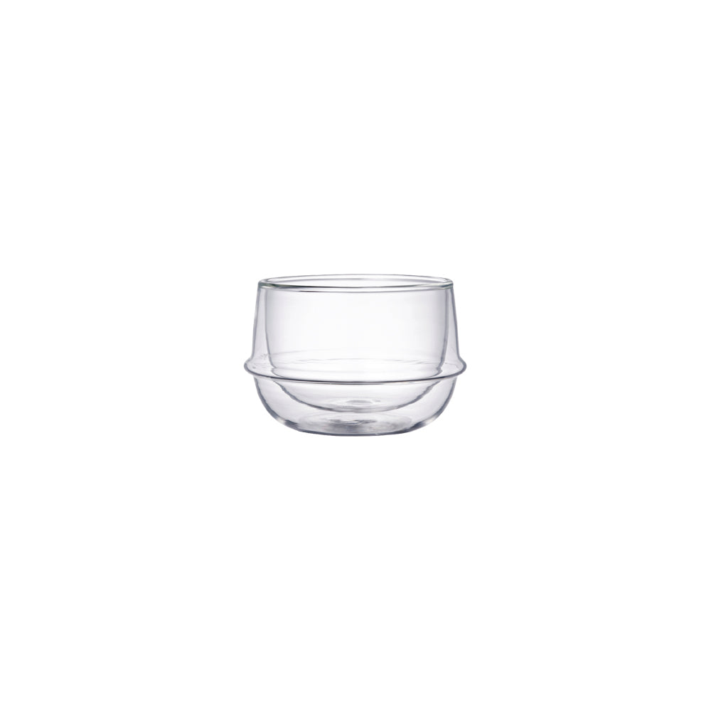 KINTO Double Wall Teacups at Wild Orchard Tea, image of medium teacup