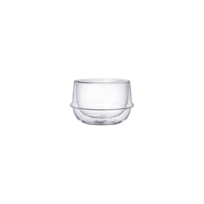 KINTO Double Wall Teacups at Wild Orchard Tea, image of medium teacup