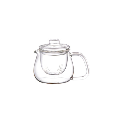 KINTO All Glass Teapot offered at Wild Orchard Tea, image of teapot