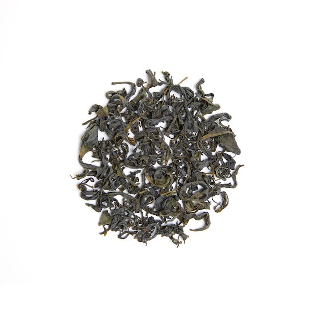 Late Spring Green Tea - Loose Leaf by Wild Orchard Tea, image of tea leaves