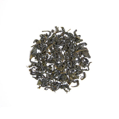 Late Spring Green Tea - Loose Leaf by Wild Orchard Tea, image of tea leaves
